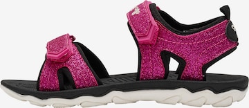 Hummel Sandals in Pink: front