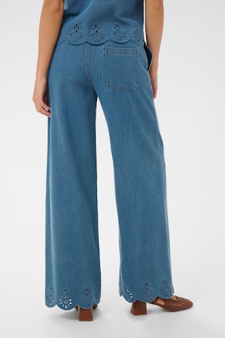 SAINT TROPEZ Regular Broek in Blauw