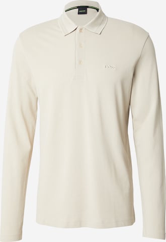 BOSS Poloshirt 'Plisy' in Beige: Vorderseite