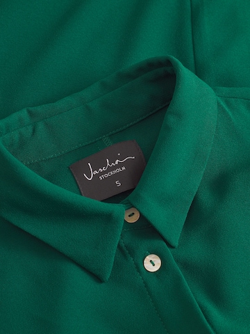 Camicia da donna 'Foucault' di Jascha Stockholm in verde