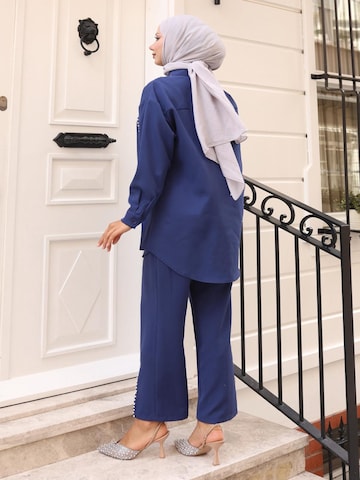 MODAMIHRAM Tunic in Blue