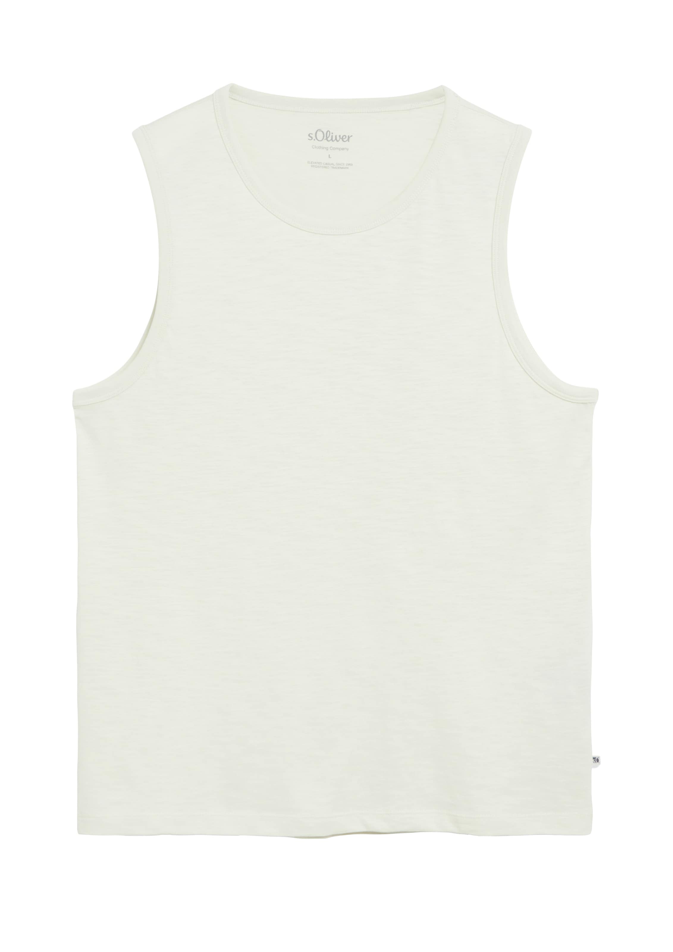 s.Oliver Shirt in Beige: Vorderseite