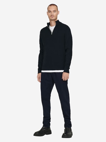 Only & Sons Sweatshirt 'Phil' in Blue