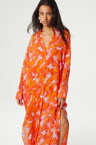 Robe-chemise Fabienne Chapot en orange