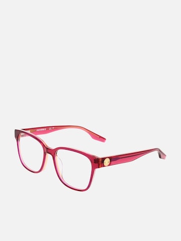 CONVERSE Zonnebril 'Converse CV5114 N Crystal berry/peach laminate 51/17/135 WOMAN Eyewear Frame' in Rood: voorkant
