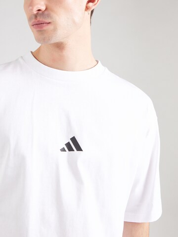 ADIDAS SPORTSWEAR Λειτουργικό μπλουζάκι σε λευκό