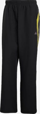 juoda ADIDAS ORIGINALS Laisvas Kelnės 'CLIMA': priekis