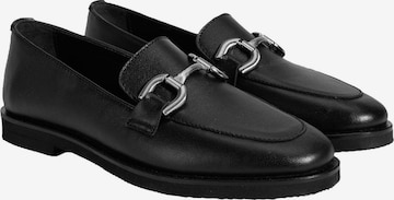 Desa - Mocasines 'Slip-Ons' en negro: frente