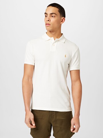 Regular fit Maglietta di Polo Ralph Lauren in bianco: frontale