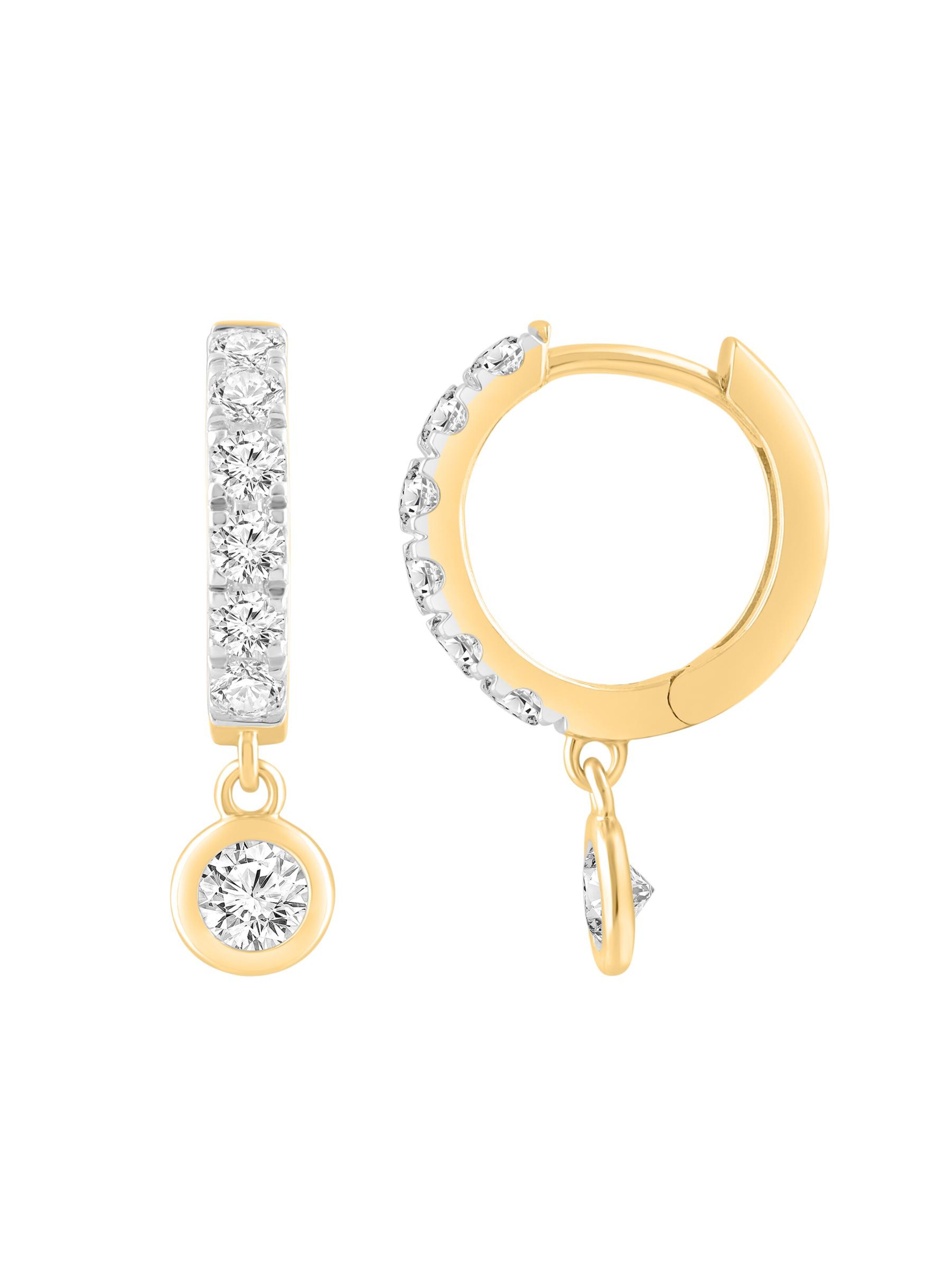 ETHISHER DIAMANTEN Earrings in Yellow