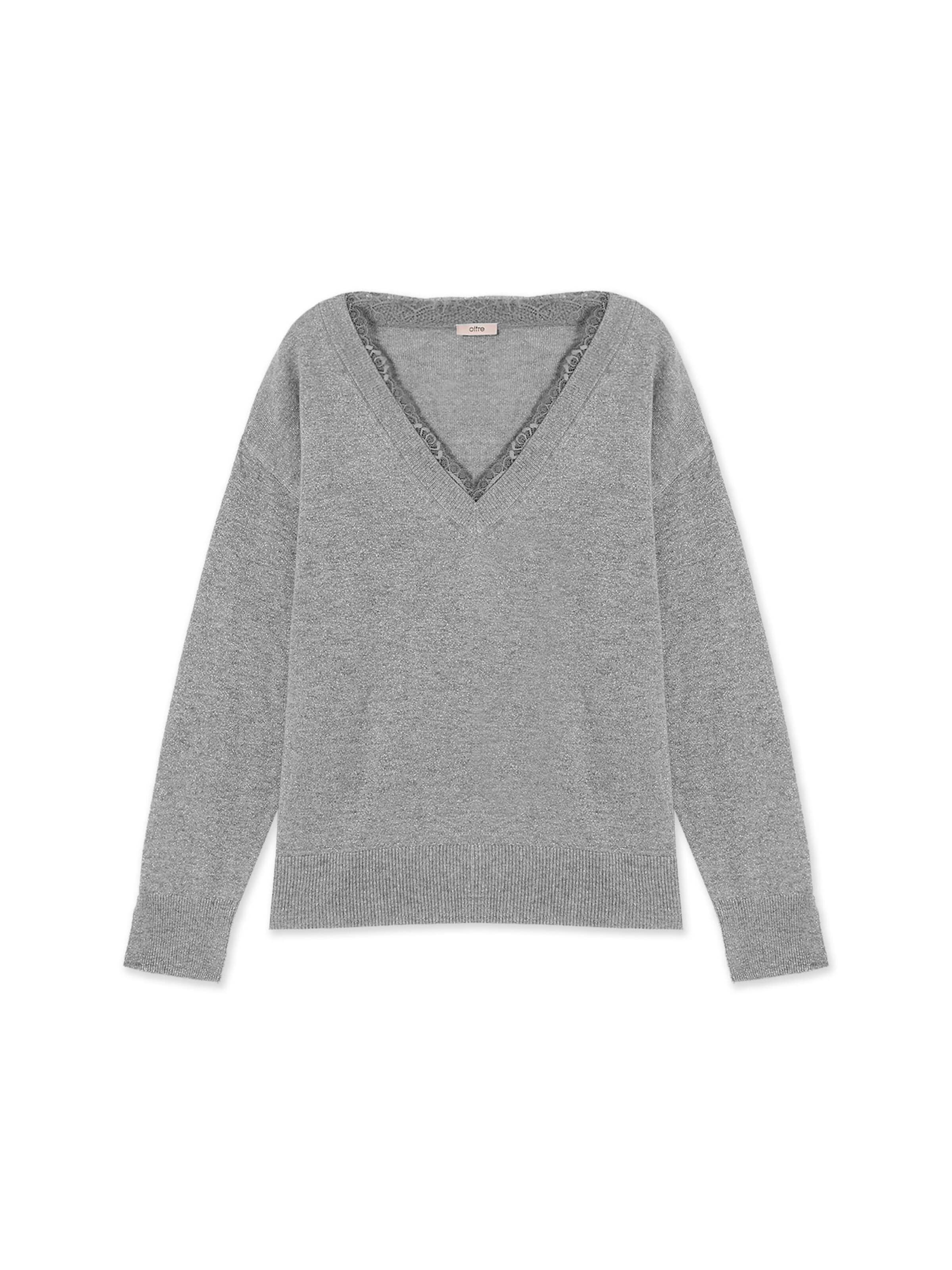 oltre - Jersey en gris: frente