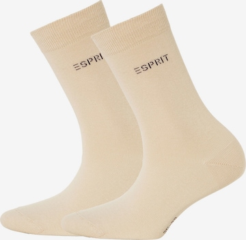 ESPRIT Socken in Beige: predná strana