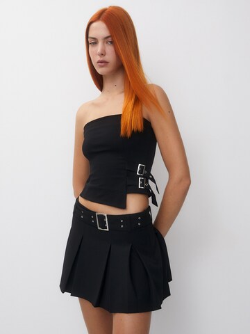 Pull&Bear Top in Black: front