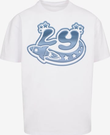 Lost Youth Shirt 'Rocket Dreams' in White: front