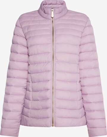 faina Between-season jacket in Purple: front