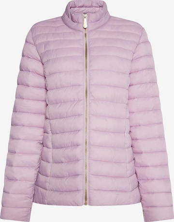 faina Between-season jacket in Purple: front