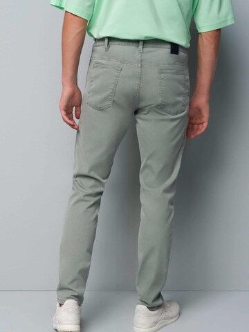 MEYER Slimfit Jeans 'M5' in Grün