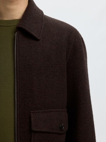 Giacca di mezza stagione di SELECTED in marrone