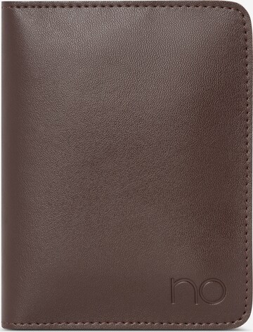 NOBO Wallet in Brown: front