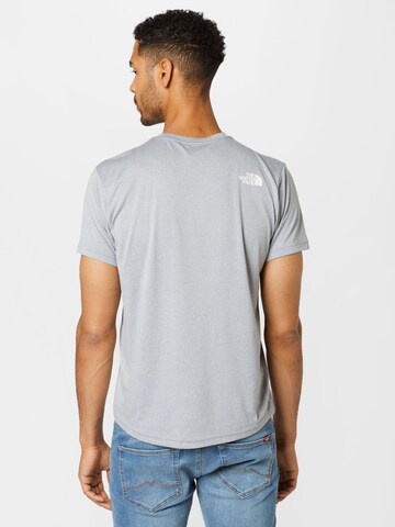 THE NORTH FACE Klasický střih Funkční tričko 'REAXION' – šedá