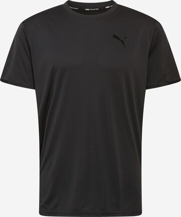 PUMA Performance Shirt in Black: front