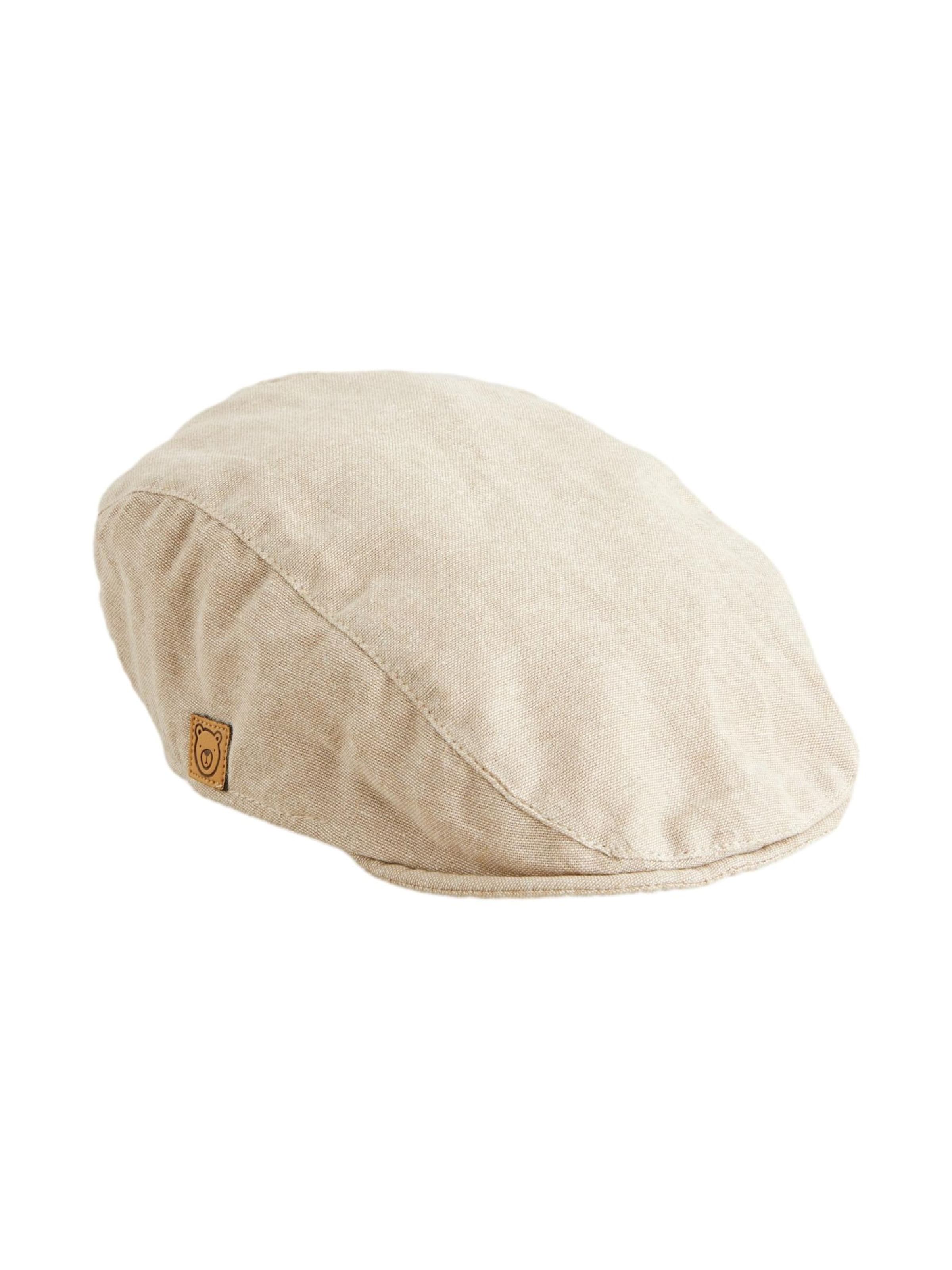 Next Mütze in Beige: Vorderseite