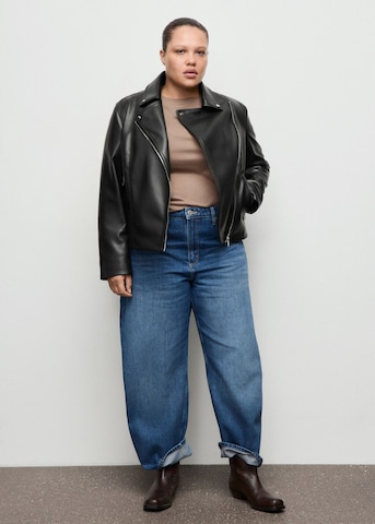 Veste mi-saison 'Liz' MANGO en noir