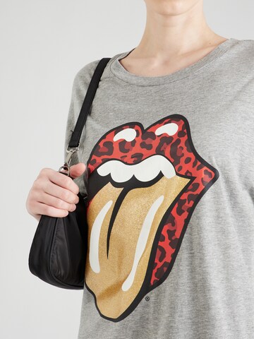 Noisy may T-Shirt 'IDA ROLLING STONES' in Grau