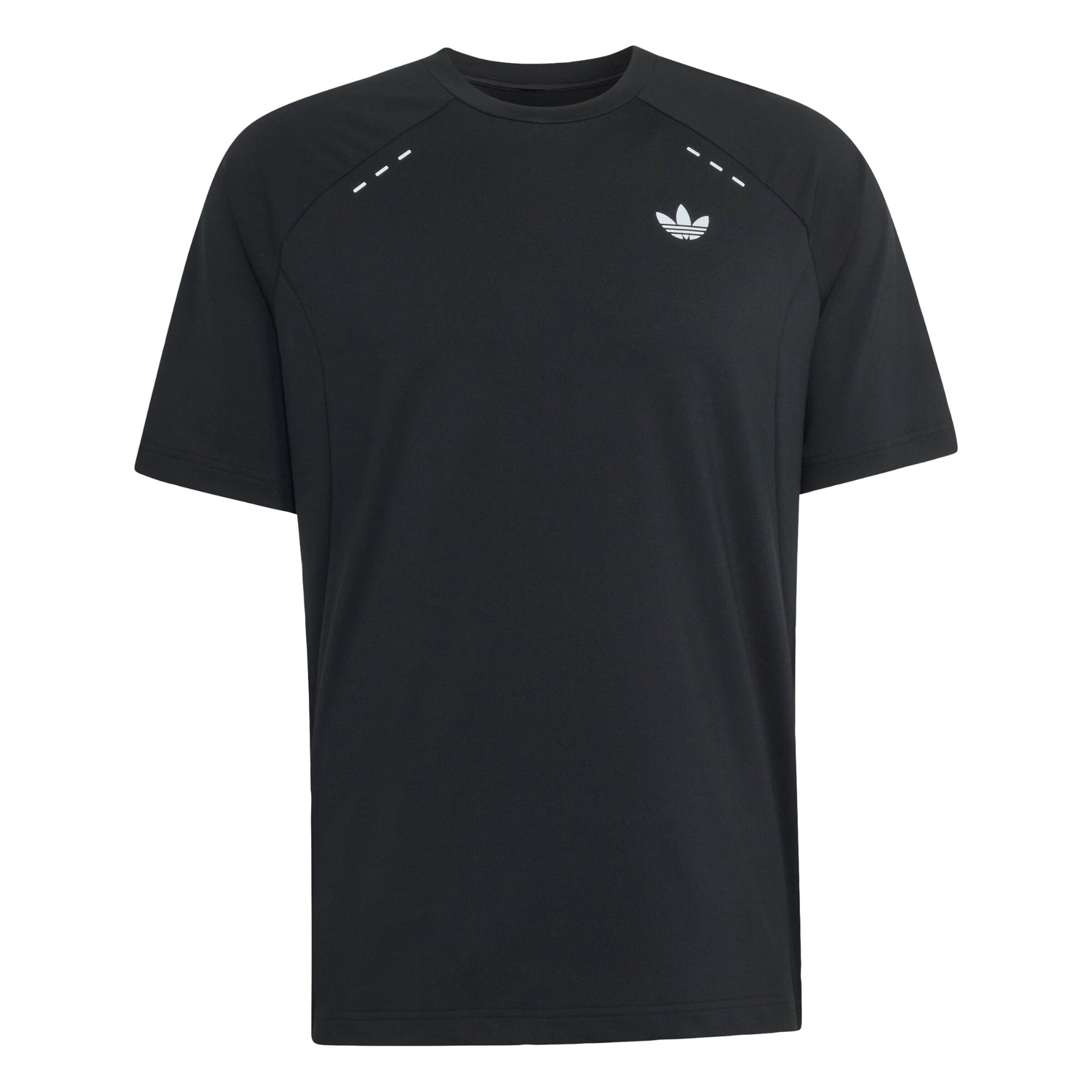 ADIDAS ORIGINALS T-Shirt 'ESSENTIALS' en noir / blanc, Vue avec produit