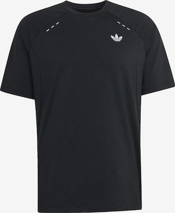 ADIDAS ORIGINALS T-Shirt 'ESSENTIALS' in Schwarz: Vorderseite
