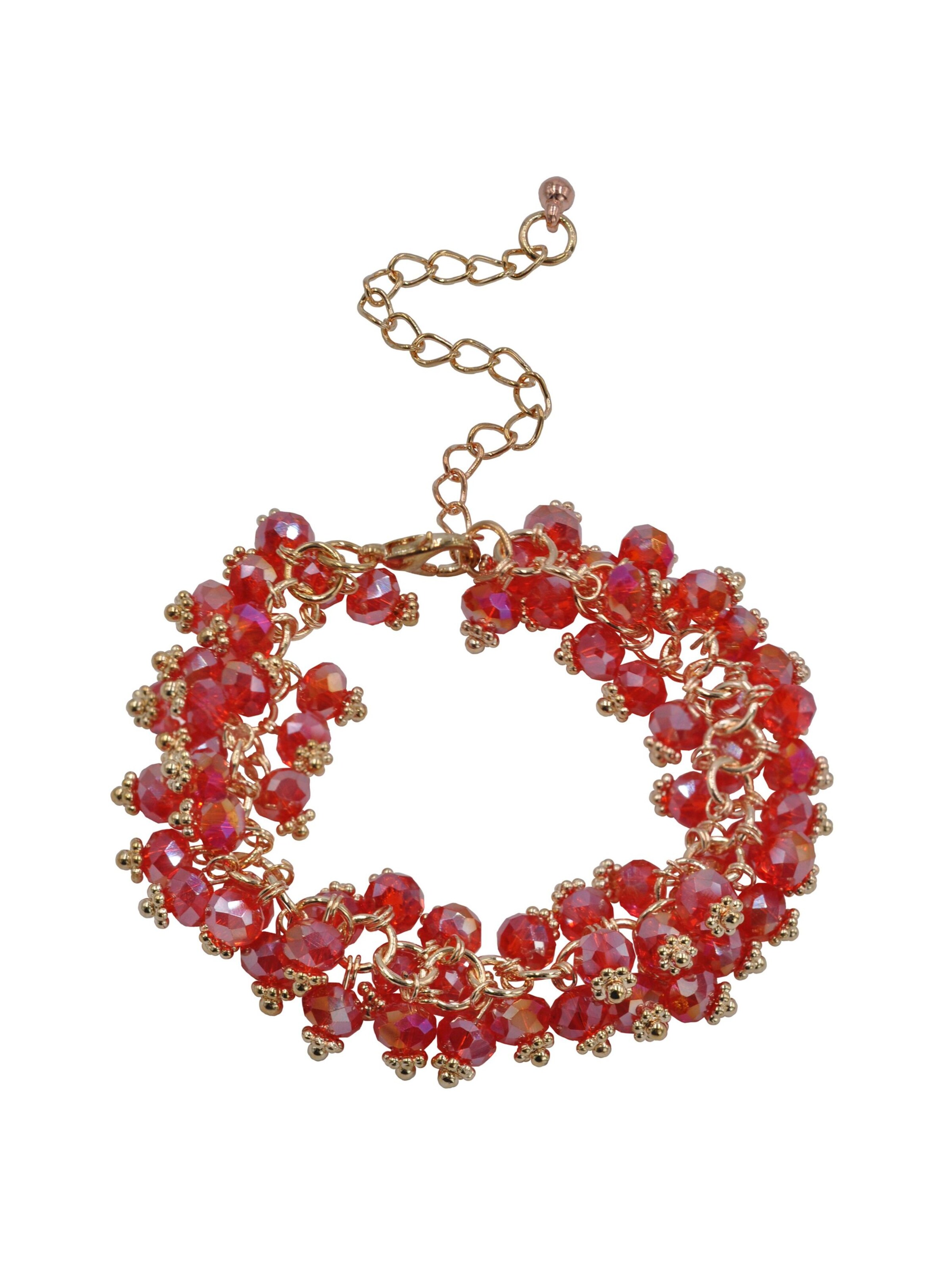 Steuer Bracelet in Red: front