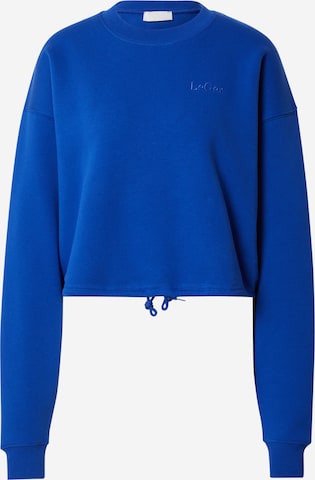 Sweat-shirt 'Rosa' LeGer by Lena Gercke en bleu : devant