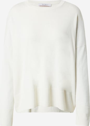 Max Mara Leisure Sweater 'TANARO' in White: front