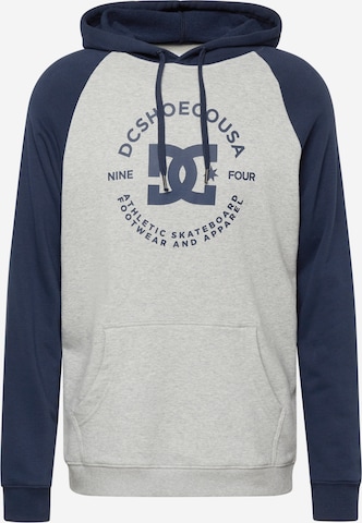 DC Shoes Sweatshirt 'STAR PILOT' in Grijs: voorkant