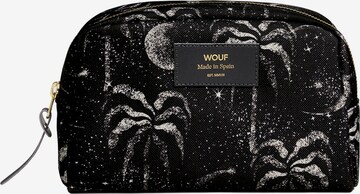 Wouf Toiletry Bag in Silver: front