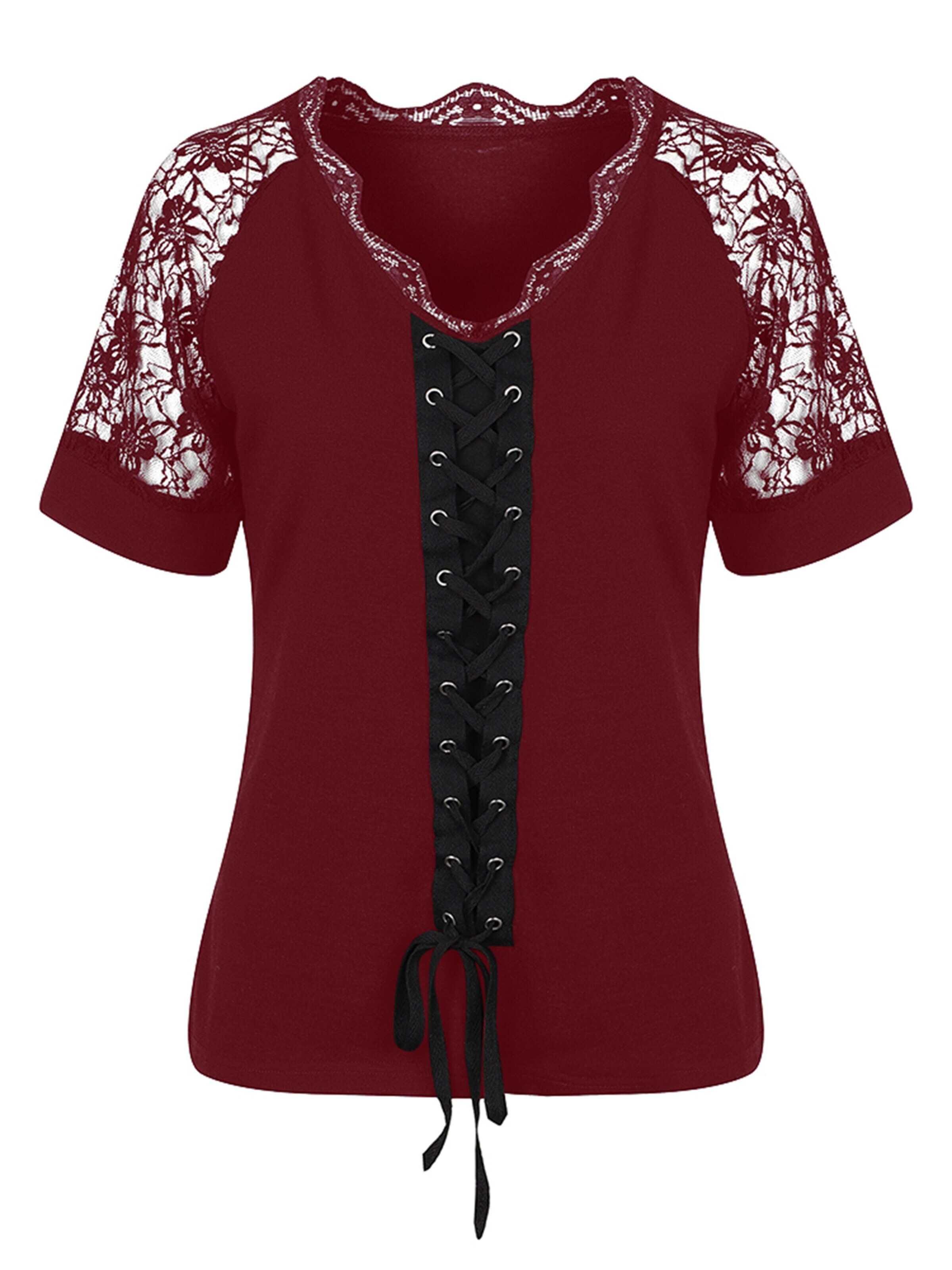 Haut 'Women Shirt' LapaPlus en rouge