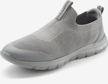 JOHN DEVIN Slip On in Grau: Vorderseite