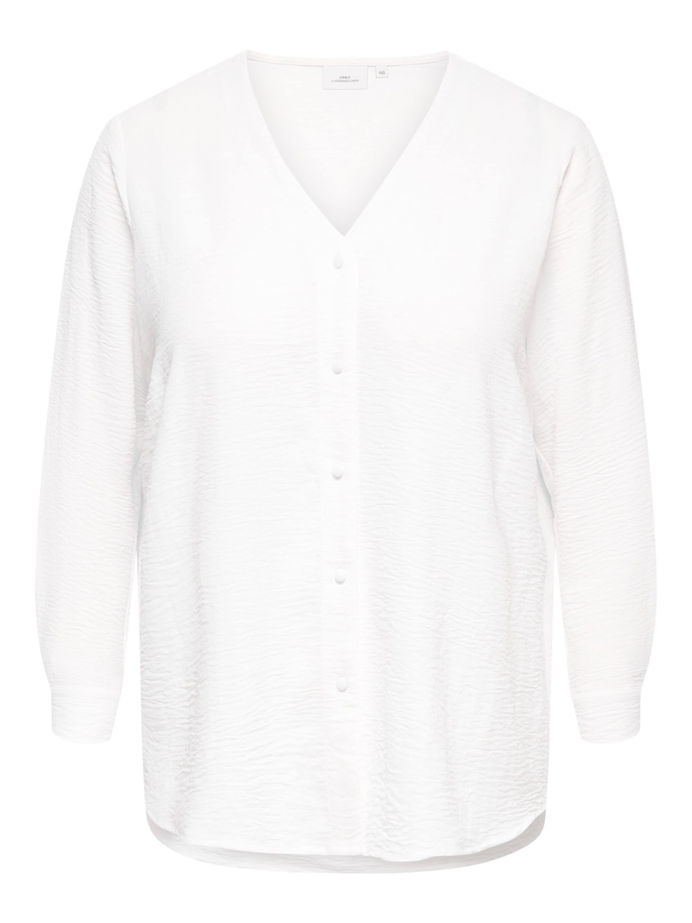 ONLY Carmakoma Blouse 'CARJana' in White: front