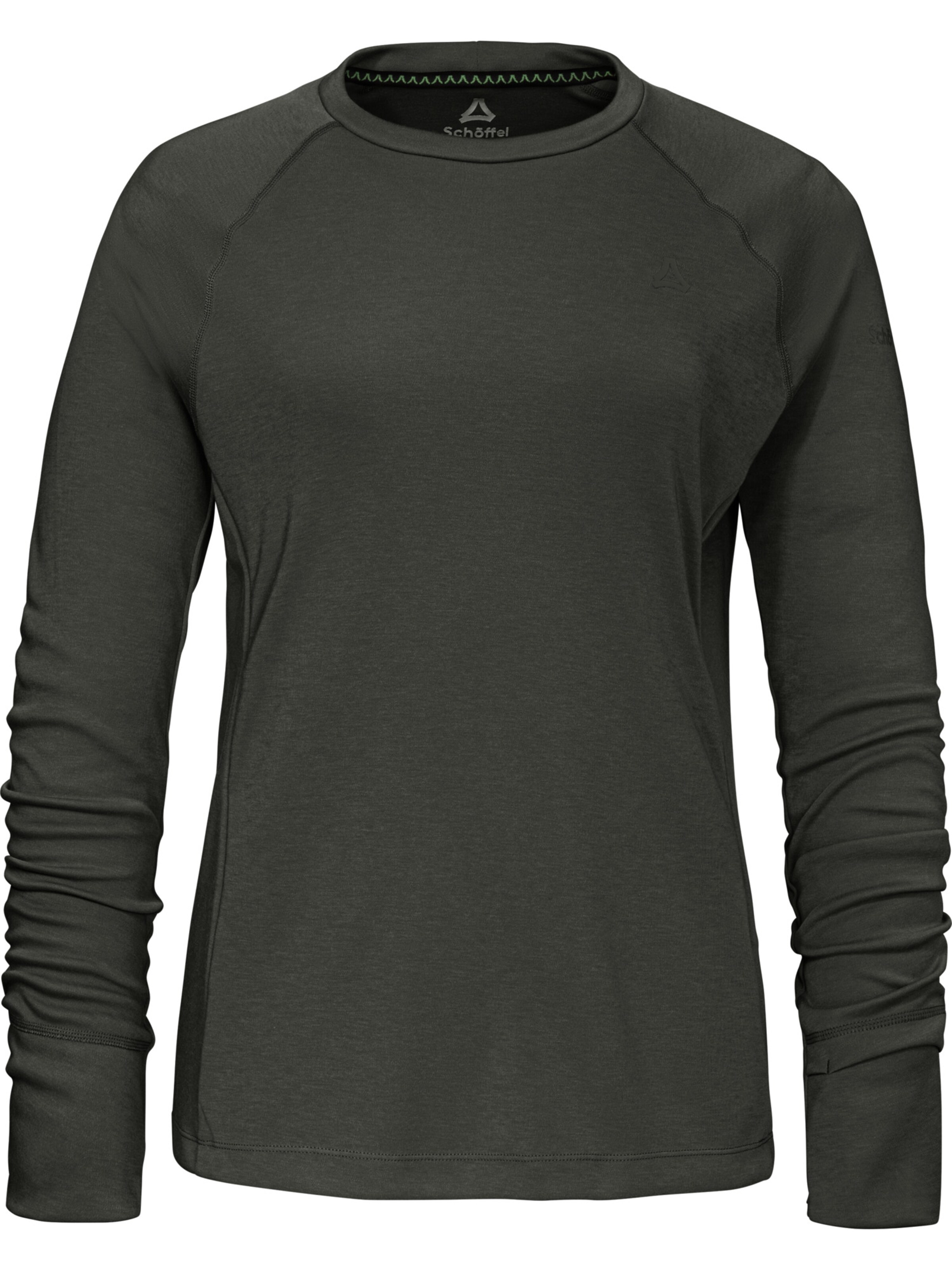 T-shirt fonctionnel Schöffel en noir : devant
