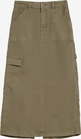 Bershka Skirt in Green: front