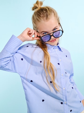 ONLY GIRLS Блузка 'KOGNEW LINAGRACE' в Синий