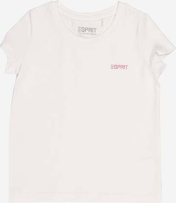 ESPRIT T-shirt i vit: framsida