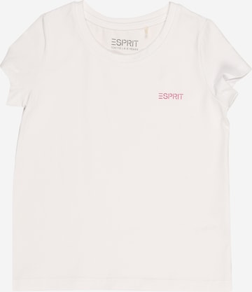 T-Shirt ESPRIT en blanc : devant