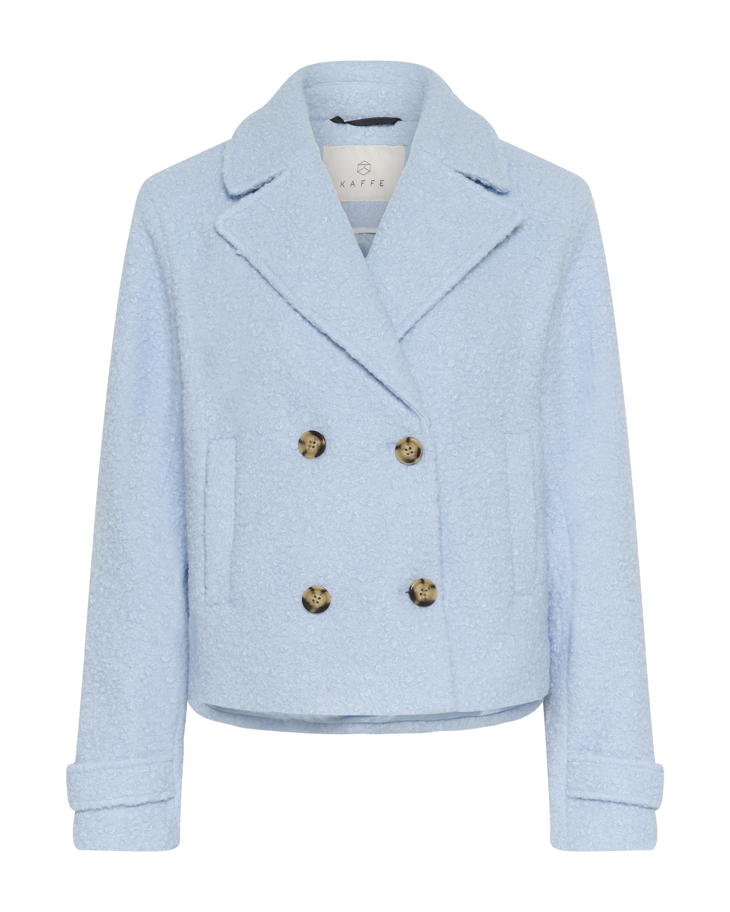 Kaffe Between-seasons coat 'KAAnne' in Sky blue, Item view
