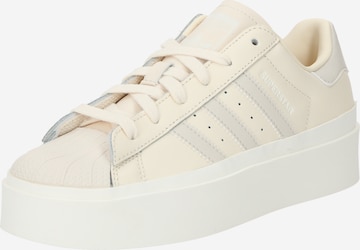 ADIDAS ORIGINALS Låg sneaker 'SUPERSTAR BONEGA' i vit: framsida