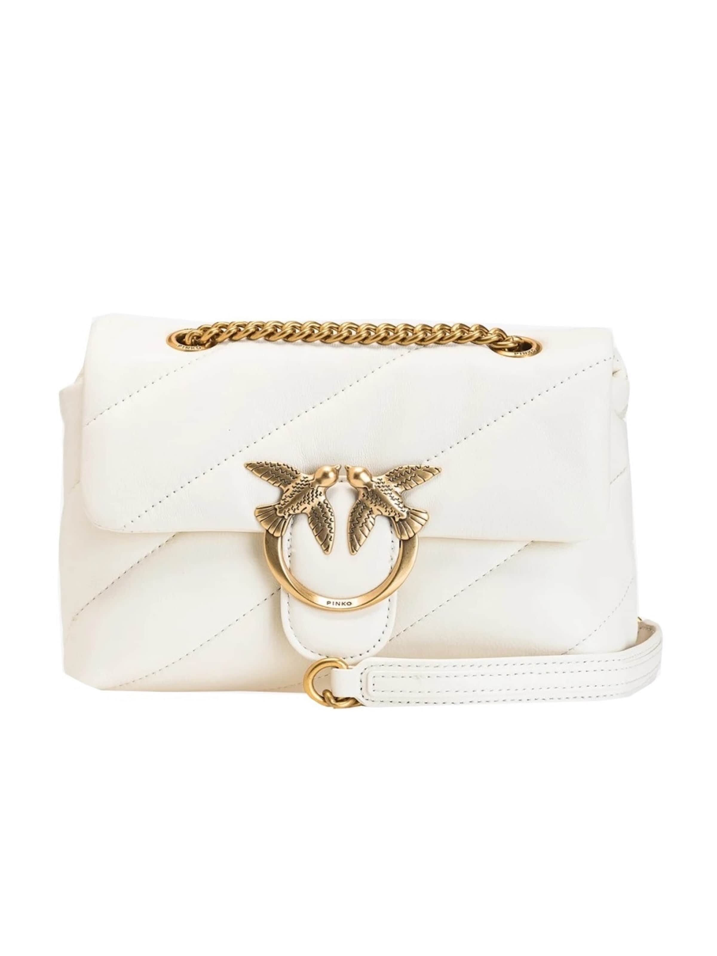 PINKO Schultertasche '100039 A0F2'‌ in Weiß: Vorderseite