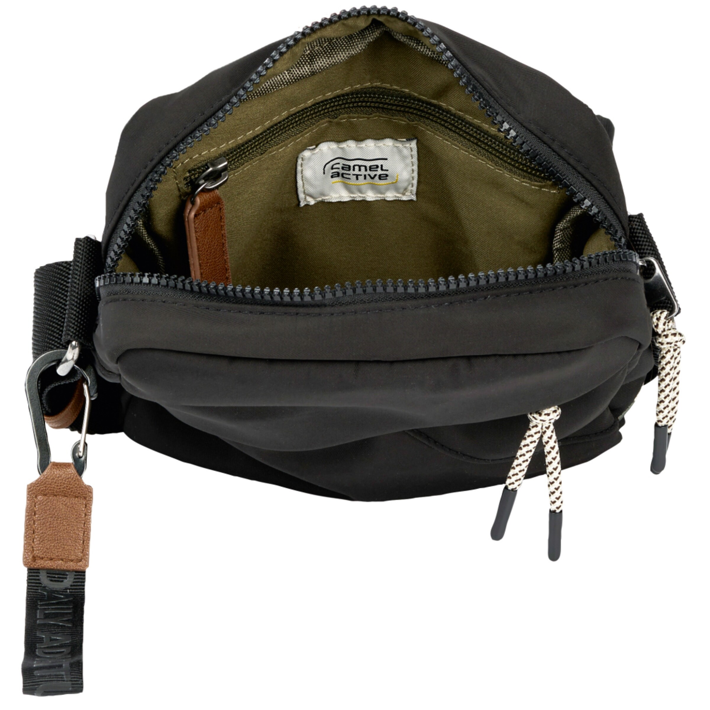 CAMEL ACTIVE Umhängetasche in Schwarz