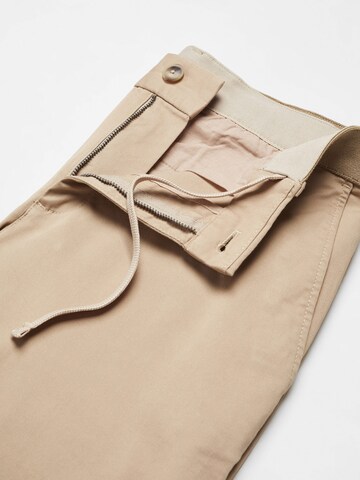 MANGO MAN Regular Broek 'Prato' in Beige