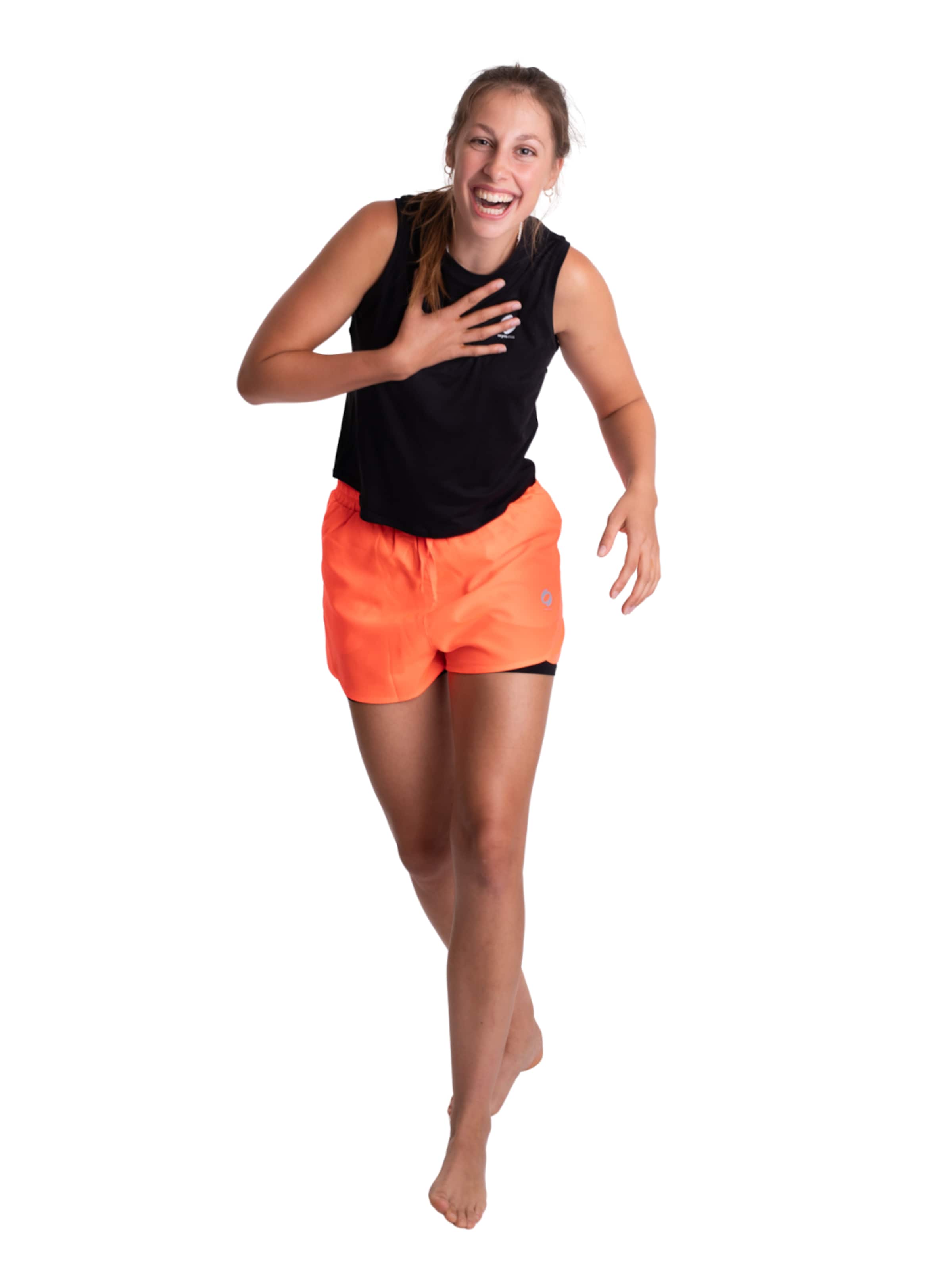 mymotus Regular Sporthose‌ in Orange