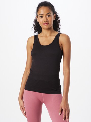 ONLY PLAY Sporttop in Schwarz: Vorderseite